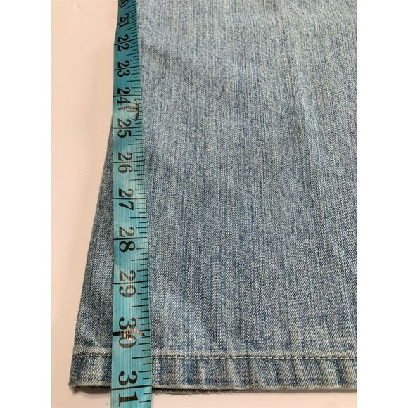 Duck Head Women's Flare Jeans Size 11 Light Wash Blue Denim Stretch - Picture 15 of 15